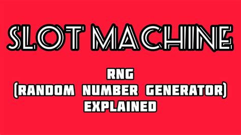  slot machine rng algorithm